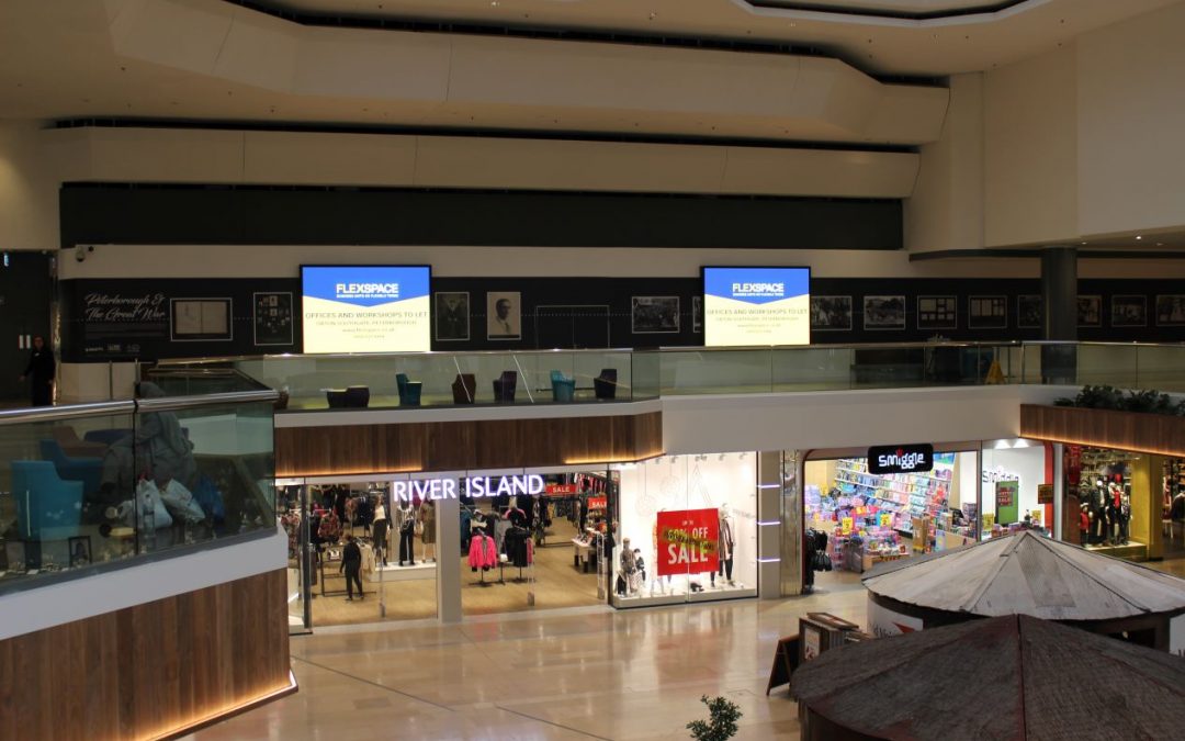 Project AV installs new digital LED signage at Queensgate shopping centre