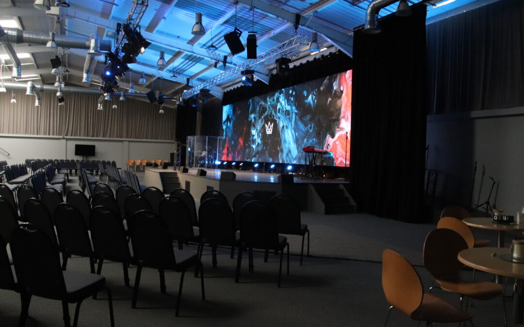 PA and Lighting transformation at Kings Church, Bolton