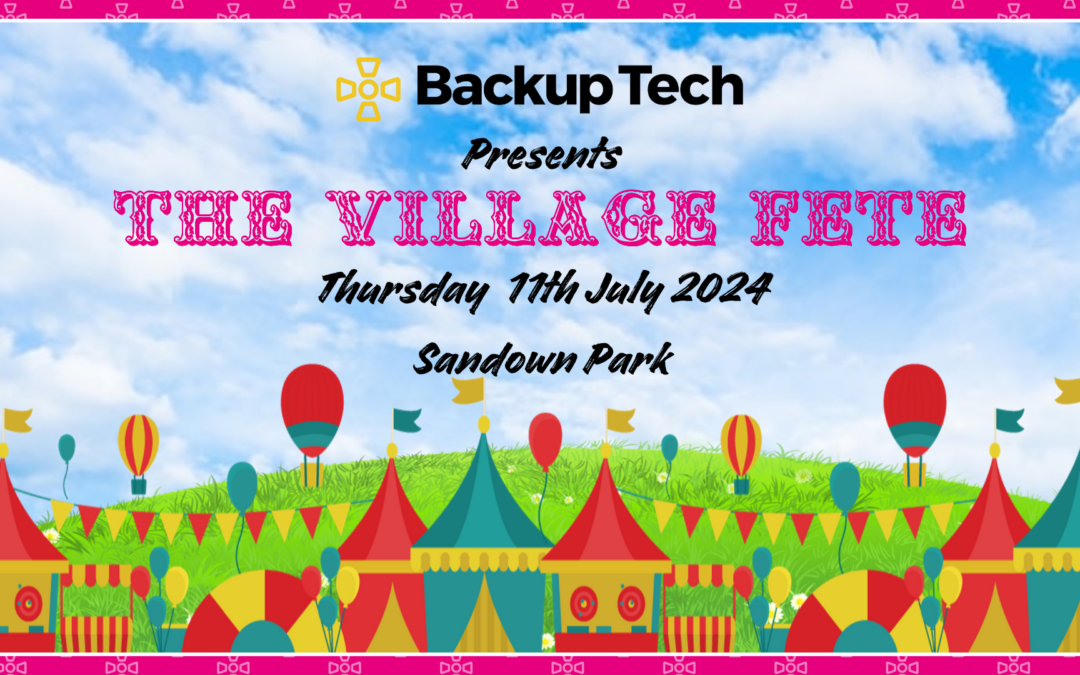 Backup Tech charity Village Fete, 2024